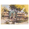 Image 1 : A Sam McKim Signed Frontierland Street Postcard.