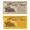 Image 1 : A Pair of Disneyland Mark Twain Steamboat Tickets.