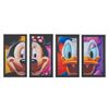Image 1 : A Set of Charles Dellorco Disney Character Canvas Prints.