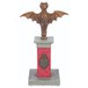 Image 1 : A Haunted Mansion Bat Stanchion Sculpture.