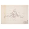 Image 1 : A Sleeping Beauty Castle Blueprint.