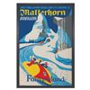 Image 2 : A Rare Park-Used Matterhorn Attraction Poster.