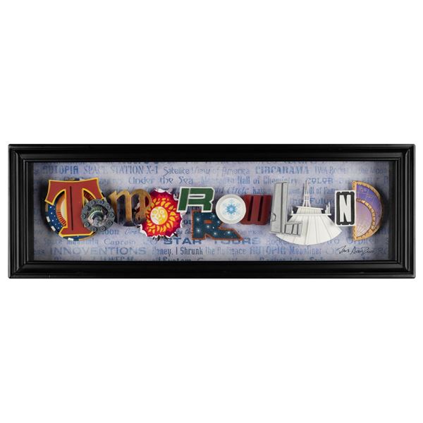 A Dave Avanzino Tomorrowland Shadowbox.