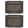 Image 1 : A Pair of Carousel Theater Informational Signs.