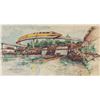 Image 1 : A John Hench Signed Tomorrowland Concept Print.