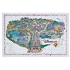 Image 1 : A Sam McKim Signed Euro Disneyland Souvenir Map.