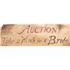 Image 1 : A “Take a Wench For a Bride” Auction Banner.