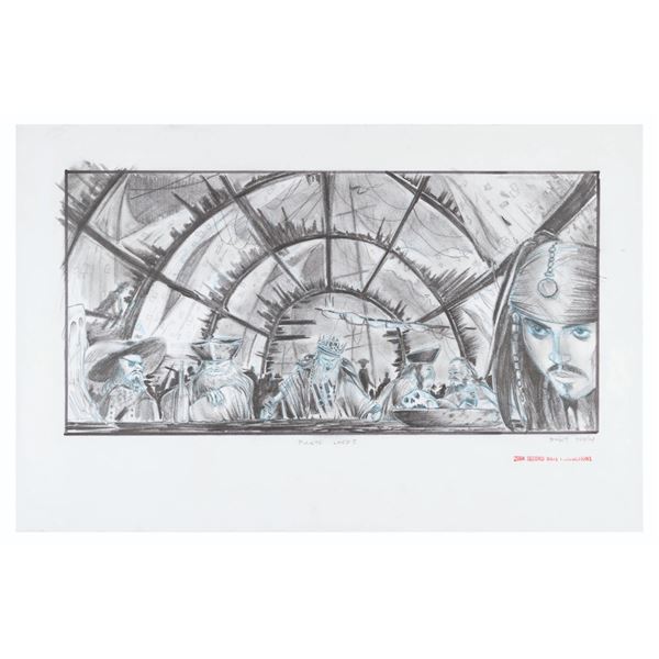A Pirate Lords “At World's End” Concept Drawing.