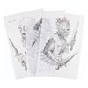 Image 1 : Concept Drawings of The Flying Dutchman’s Crew.