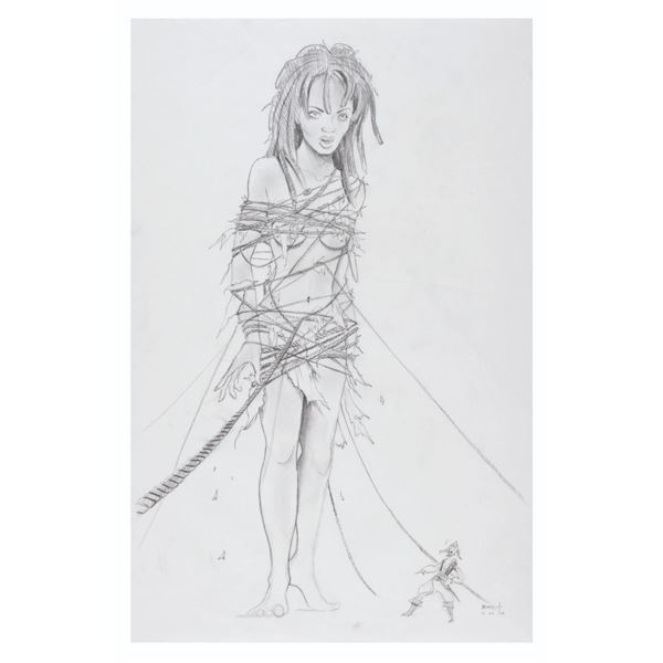 An “At World's End  Calypso Concept Drawing.