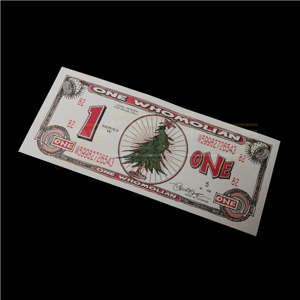 How the Grinch Stole Christmas – “Whomolian” Bill Prop First Edition H3-1