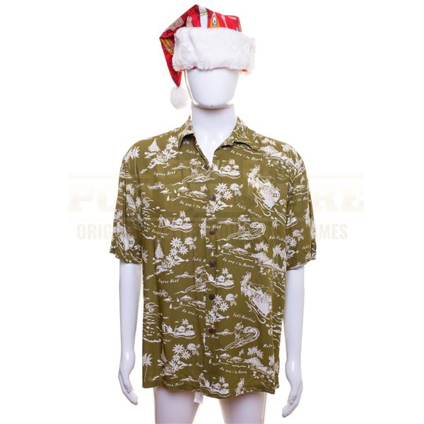 Aloha – Colonel 'Fingers' Lacy’s (Danny McBride) Christmas Shirt & Hat – 