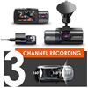 Image 6 : 1 VanTrue OnDash N4 3-Channel Dash Camera - 4K Dash Cam, 4K+1080P Front and Rear