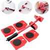 Image 1 : 1 Furniture Lifter/Heavy Appliance Dolly Roller Tool Set (4 Sliders Included) for Easy Moving - New