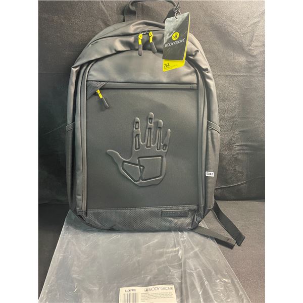 1 Body Glove 26L Everyday Water-Repellent Backpack with Clamshell Front Pocket - Brand New w/ Tags!