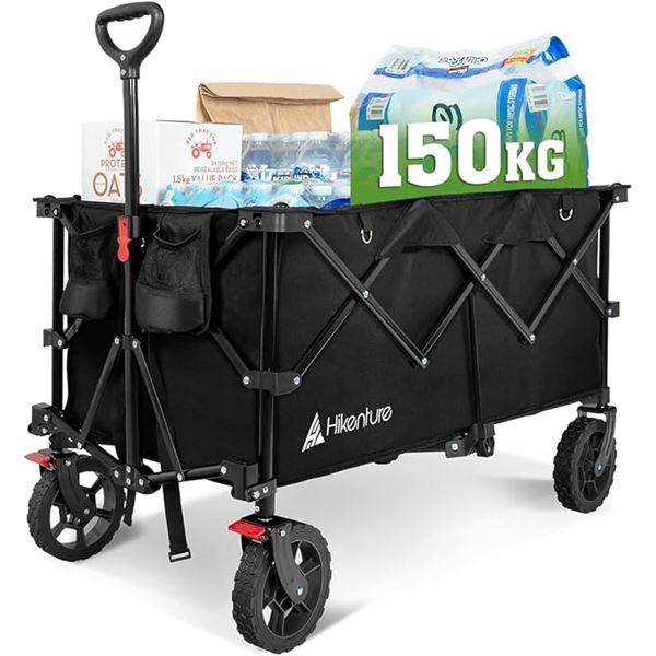 1 Hikenture Folding Wagon Cart/Utility Cart - Large Capacity (200L) - Brand New!