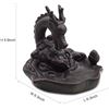 Image 2 : 1 Ceramic Dragon Incense Burner/Holder with 45 Cones & 50 Incense Sticks - Brand New