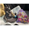 Image 4 : 1 Ceramic Dragon Incense Burner/Holder with 45 Cones & 50 Incense Sticks - Brand New