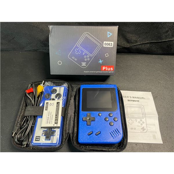 1 Retro Handheld Gaming Console - 400 Classic Retro Games Built-In - 3.0" Screen - Blue - Brand New!