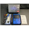 Image 1 : 1 Retro Handheld Gaming Console - 400 Classic Retro Games Built-In - 3.0" Screen - Blue - Brand New!