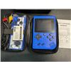 Image 2 : 1 Retro Handheld Gaming Console - 400 Classic Retro Games Built-In - 3.0" Screen - Blue - Brand New!