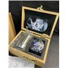 Image 3 : 1 Bloomflower Locking Stash Box Combo Kit w/ Grinder, Tray, & Smell Proof Jar - Brand New!