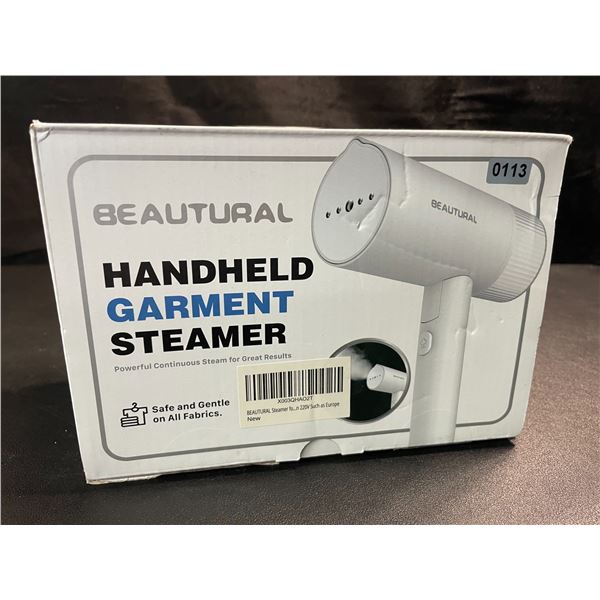 1 Beautural Handheld Garment Steamer - New