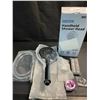 Image 1 : 1 High-Pressure Handheld Shower Head (10 Spray Modes) w/ 60" Hose - Brand New