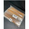 Image 3 : 2 Packs of Bamboo Knitting Needles - 75PCs Per Pack (15 Sizes; 2mm to 10mm) - Brand New!