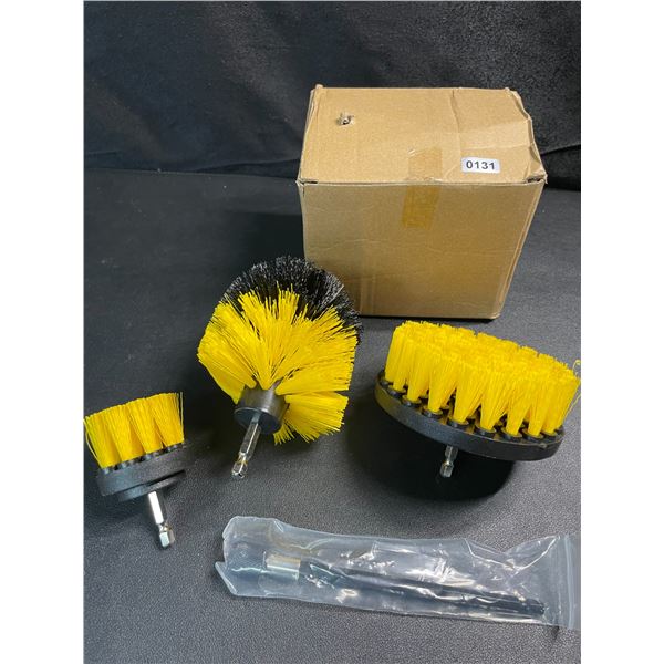 1 Box of Drill Brush Cleaning Attachments - New