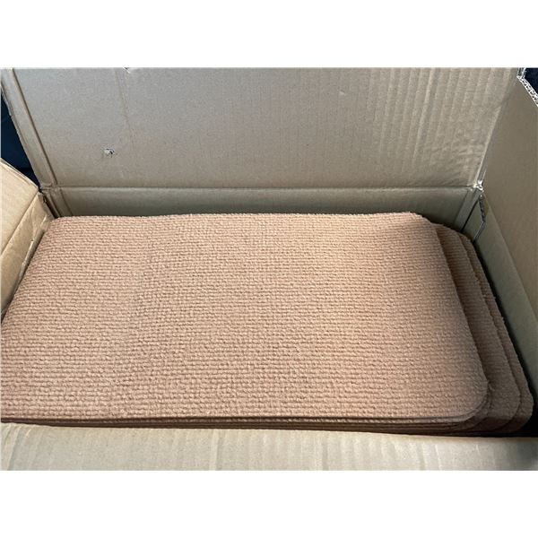1 Box of Peel and Stick Non-Slip Stair Treads - 30" x 8" - 15PCS included (Beige) - Brand New!