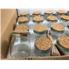 Image 2 : Box of 20 Glass Jars - 7oz - Brand New! - Great for Honey/Jams, Spices, Crafting, Candles, etc.