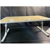 Image 2 : 1 Multifunction Folding Table/Desk - Large 24" Size (Approx.) - Brand New!