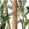 Image 5 : Box of 2 Oakred Artificial Olive Trees - Lush 4FT Tall Olive Trees for Indoors/Home Decor - NEW