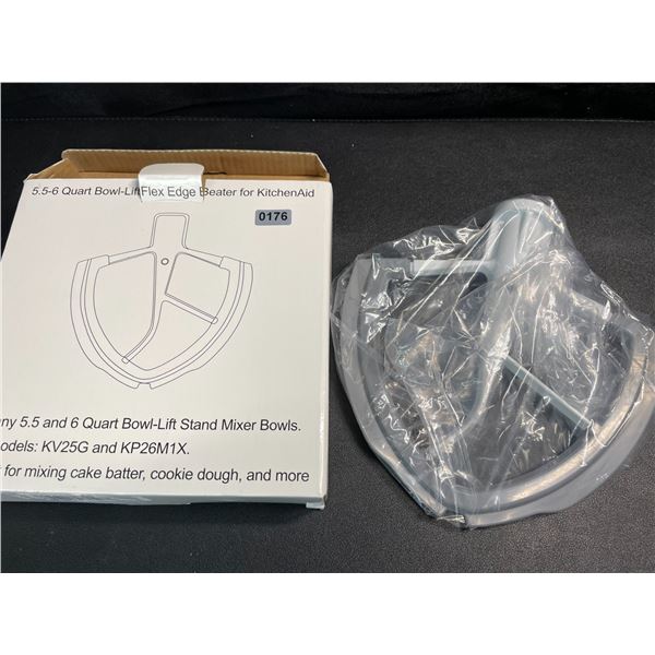 1 Replacement Flex-Edge Beater for KitchenAid Stand Mixers (Fits 5.5-6 Quart Bowl-Lift Stand Mixers)
