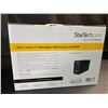 Image 2 : 1 StarTech USB 3.1 Dual 3.5" SATA HDD Enclosure with RAID - Brand New