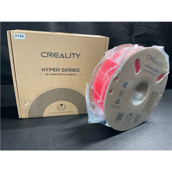 1 Roll of Creality Hyper Series 3D Printer Filament - Hyper PLA Red - New Sealed