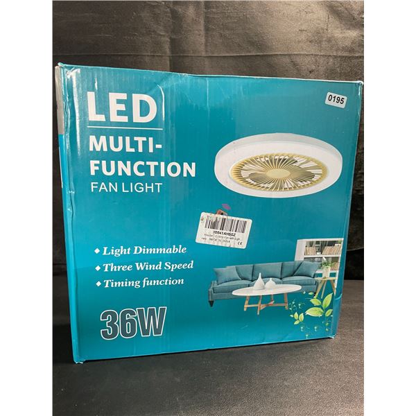 1 LED Multi-Function Ceiling Fan Light - New
