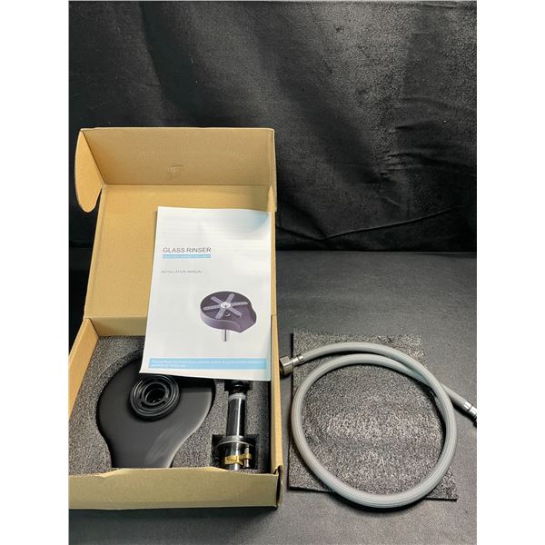 1 Glass Rinser/Faucet Glass Bottle Rinser Attachment for Kitchen Sinks - Brand New