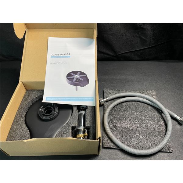 1 Glass Rinser/Faucet Glass Bottle Rinser Attachment for Kitchen Sinks - Brand New