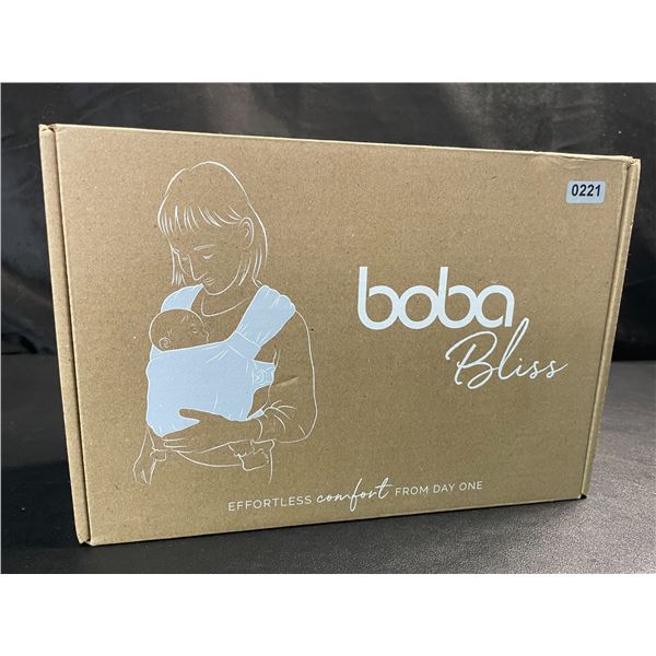 1 Boba Bliss Ergonomic Baby Carrier Wrap (For 7-35lbs/Birth-18months)