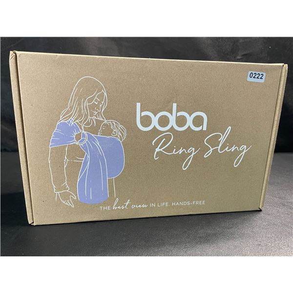 1 Boba Ring Sling Ergonomic Baby Carrier Wrap - For Babies 8-35lbs/0-36months
