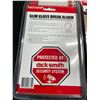 Image 3 : 6 Packs of DickSmith Slim Glass Break Alarms - For Windows/Sliding Doors/Patio Doors (1pc) - New