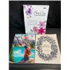 Image 1 : 3 Assorted Adult Coloring Books - Self-Care, Botanical Illustrations, & Landscapes - Brand New!