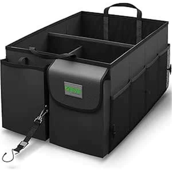 1 DriveAuto Collapsible Car/SUV Trunk Storage Organizer (23" x 17" x 11") - Brand New!