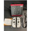 Image 2 : 1 Set of Joycon Controllers for Nintendo Switch - White Marble Design - Brand New!