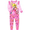 Image 1 : Set of 3 Princess Peach Pajama Pant+Shirt Sets for Girls - Brand New!