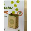 Image 3 : 8 Packs of 100% Compostable Paper Bags for Kitchen Organics - 10 Each/80 Total - New