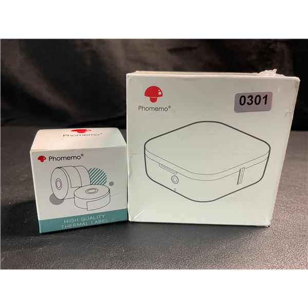1 Phomemo Q30 Smart Bluetooth Mini Label Maker - Brand New