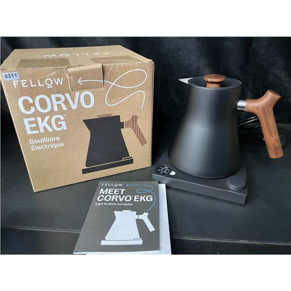 1 Fellow Corvo EKG Electric Tea Kettle - Matte Black - Brand New! ($180 RETAIL!)